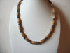 SARAH COV Wood Nut Necklace 62420