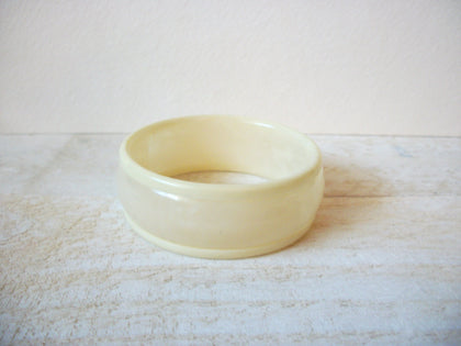Retro Pastel Beige Bangle Bracelet 63020