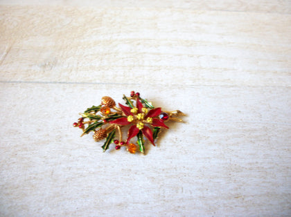 Vintage Christmas Brooch 63020