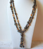 Vintage Lucite Tassel Necklace 63020