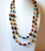 African Paper Beads Necklace 70420