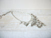 Retro Disco Silver Toned Necklace 70220