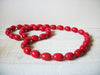 Retro Chunky Red Necklace 70320