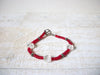 Hand Made Red Glass Bracelet 70320