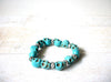 Hand Made Turquoise Stone Skulls Bracelet 70420