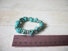 Hand Made Turquoise Stone Skulls Bracelet 70420