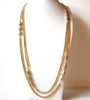 58 Inch Long Vintage Gold Toned Necklace 70520