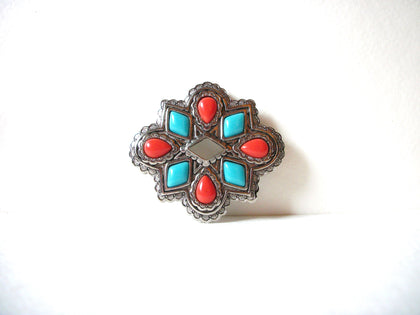 Vintage Southwestern Brooch Pendant 71218T