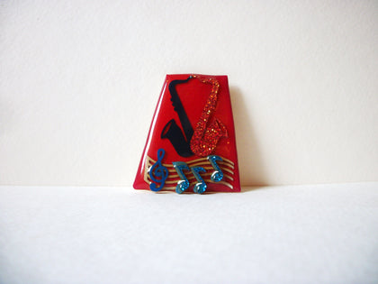 RARE Lucinda Music Pin, Designer Lucinda 71218T