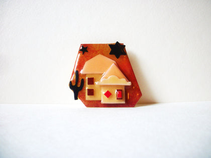 LUCINDA Black Stars Cactus House Pins 71218T