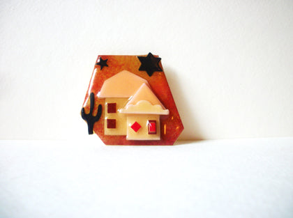 LUCINDA Black Stars Cactus House Pins 71218T