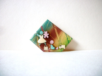 Vintage Designer LUCINDA Little People Pin 71218T