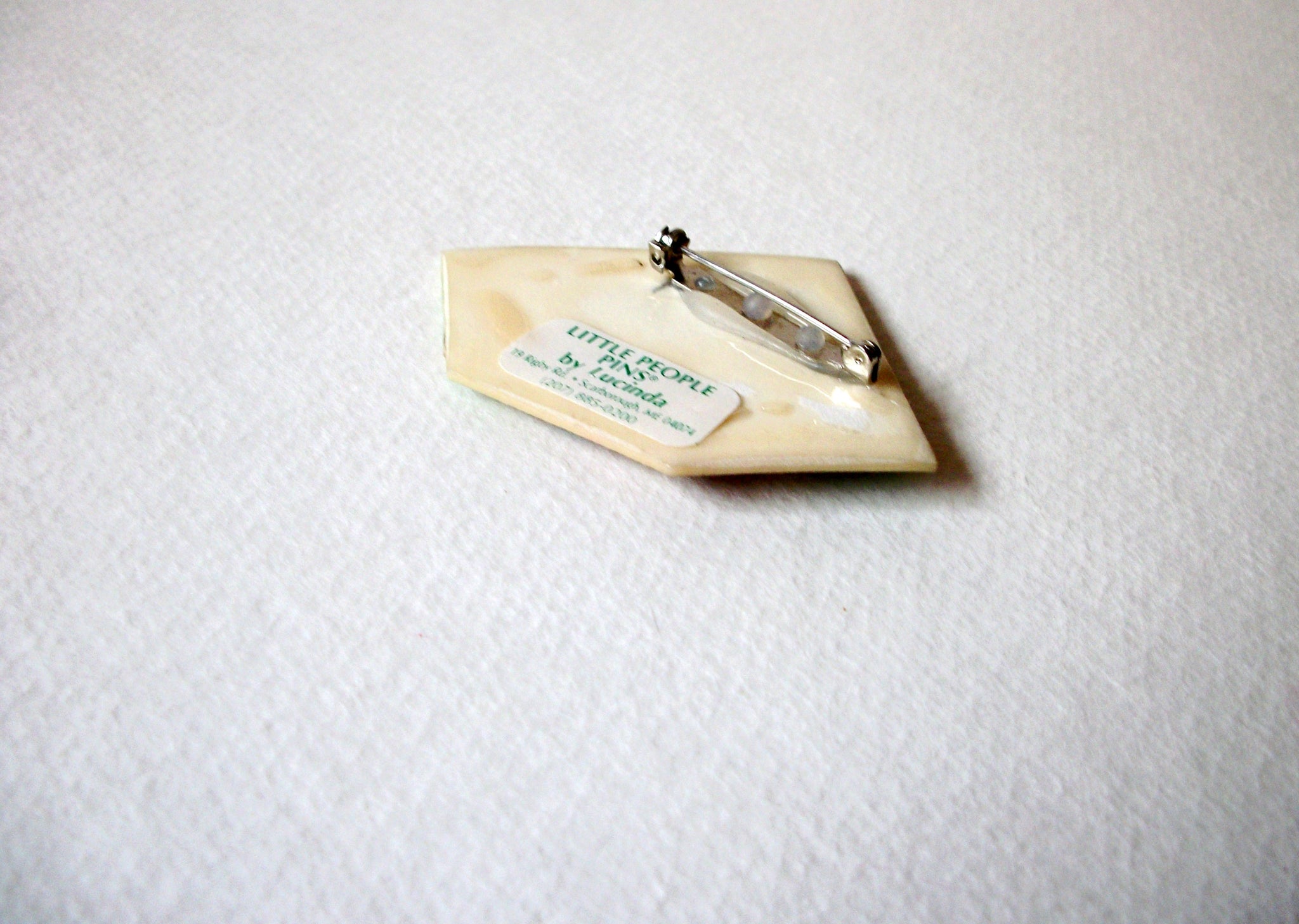 Vintage Designer LUCINDA Little People Pin 71218T