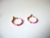 NAPIER Pink Gold Hoop Earrings 71218T