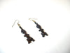 Vintage African Bone Earrings 71218T