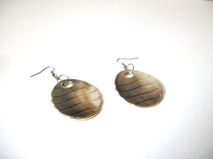 BOHO Chunky PAUA Shell Earrings 71218T