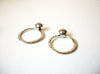 Retro 1970s Doorknocker Earrings 70720