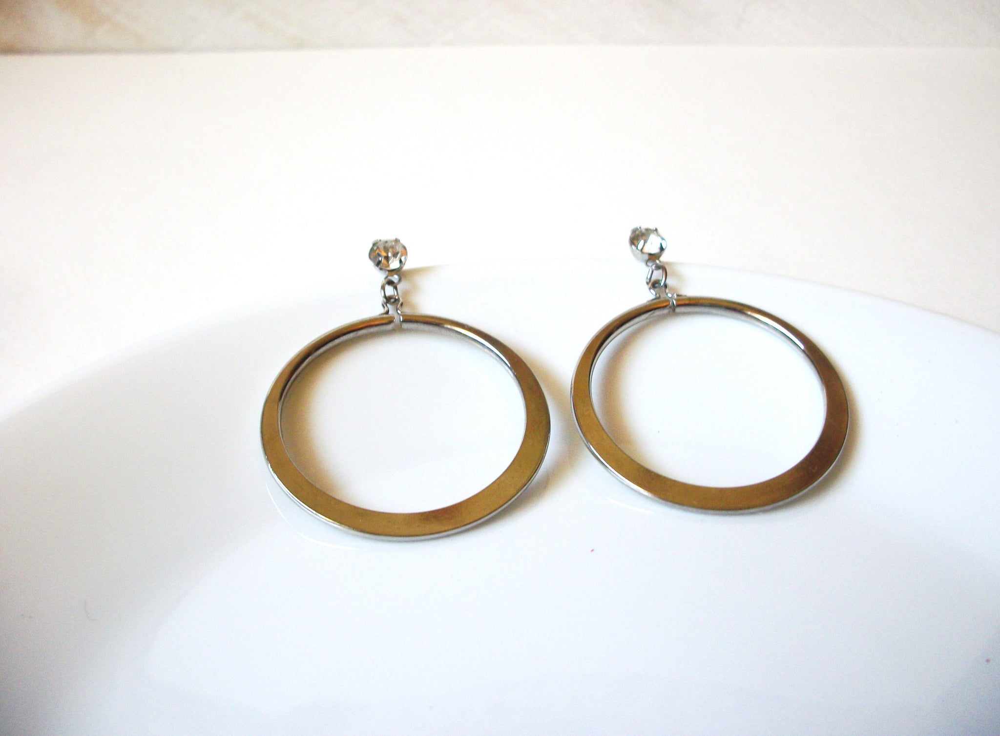 Retro 1970s Hoop Earrings 70720