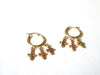 Retro Gold Toned Earrings 70820