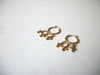 Retro Gold Toned Earrings 70820