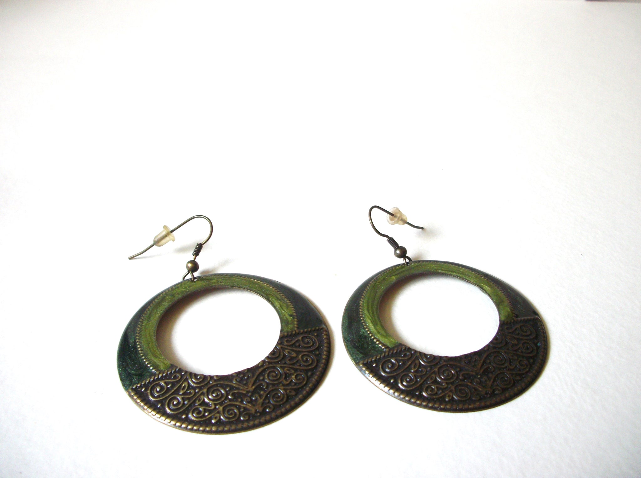 BOHO Bohemian Olive Bronze Earrings 70820