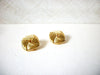 Retro Knotted Gold Earrings 70820