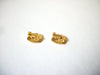 Retro Knotted Gold Earrings 70820