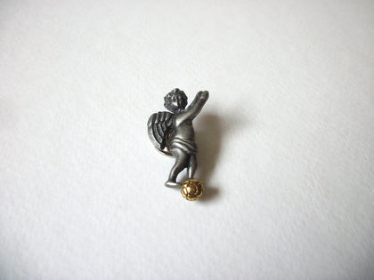 Vintage Pewter Angel Stick Pin 70820