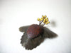 Vintage Large Strawberry Leaf Stick Hat Pin 70820