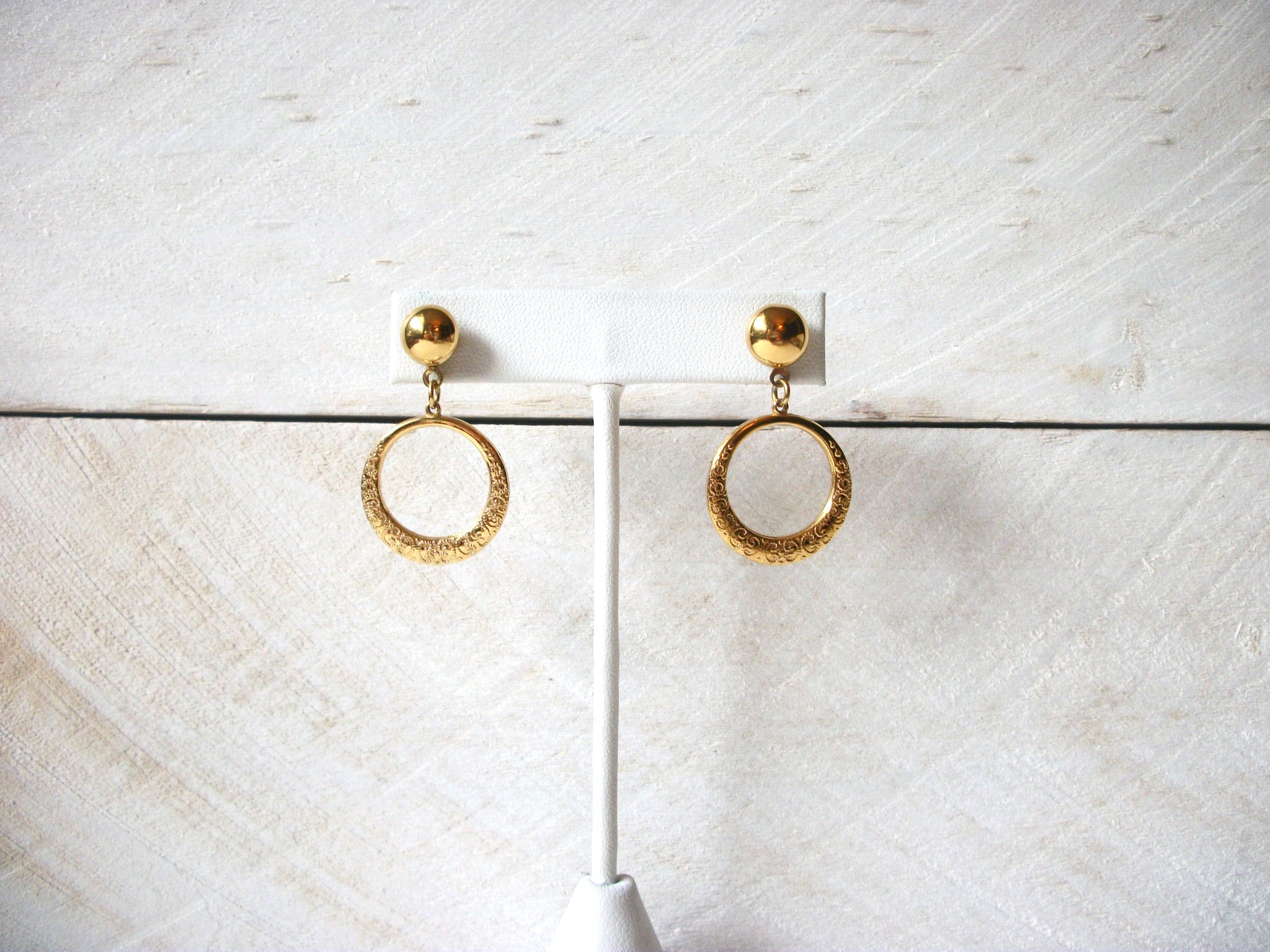 Retro Dangle Drop Hoop Earrings 70920