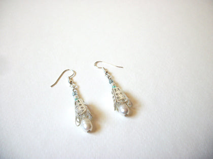 Bohemian Glass Pearl Earrings 71020