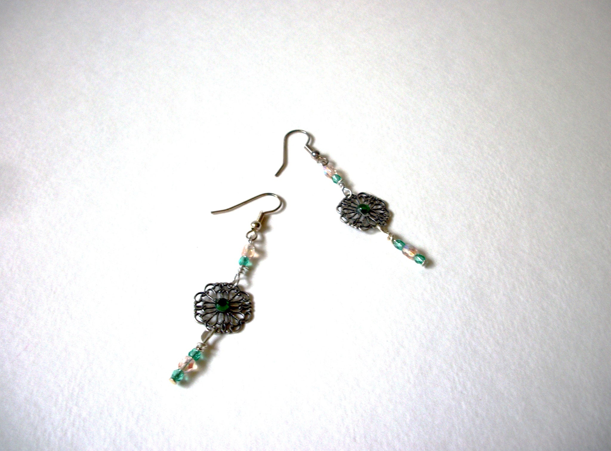 Vintage Bohemian Filigree Earrings 71020