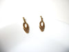 Vintage Bohemian Gold Toned Earrings 71020