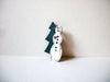 Vintage Snowman Brooch 71020