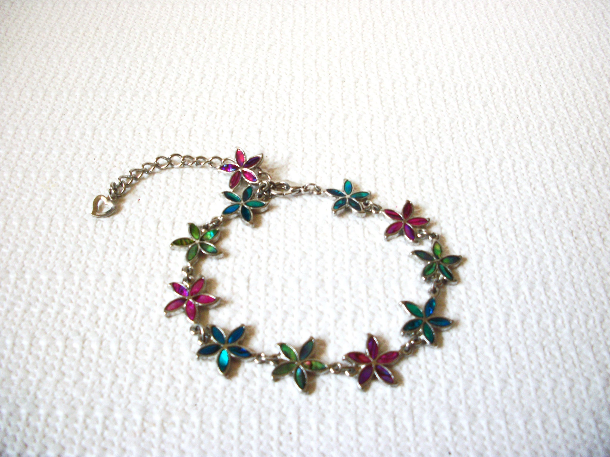 Paua Abalone Flower Bracelet 101020