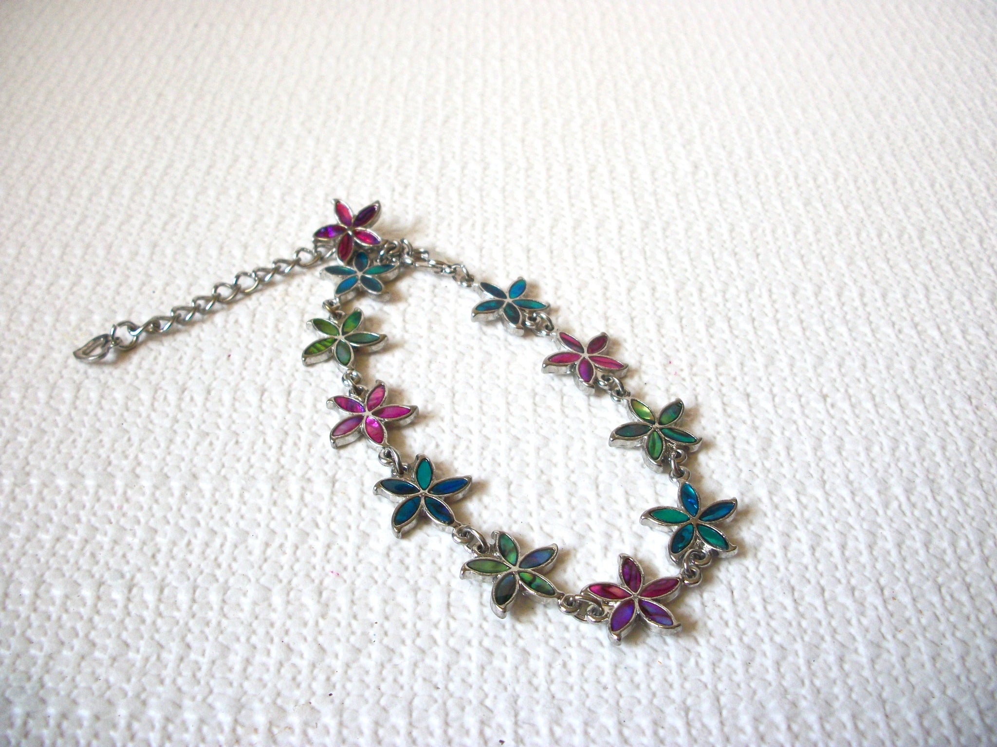 Paua Abalone Flower Bracelet 101020