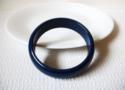 Retro Dark Blue Bangle Bracelet 101020