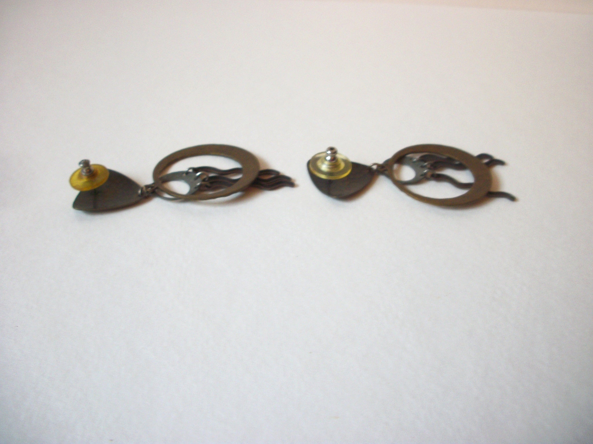 Bohemian Bronze Dangle Earrings 71020