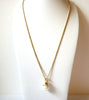 Vintage Glass Pearl Necklace 101020