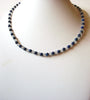 Blue Lapis Blue Lace Agate Stones Necklace 71120