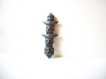 Ethnic Figural Pewter Brooch 71120