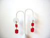 Retro Gold Red Earrings 101120