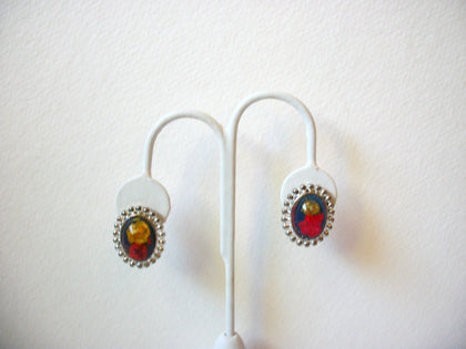 Retro Dried Flower Earrings 101120