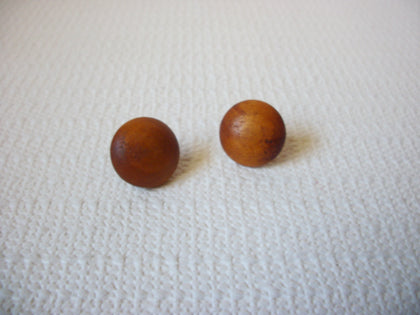Vintage Organic Wood Earrings 101120