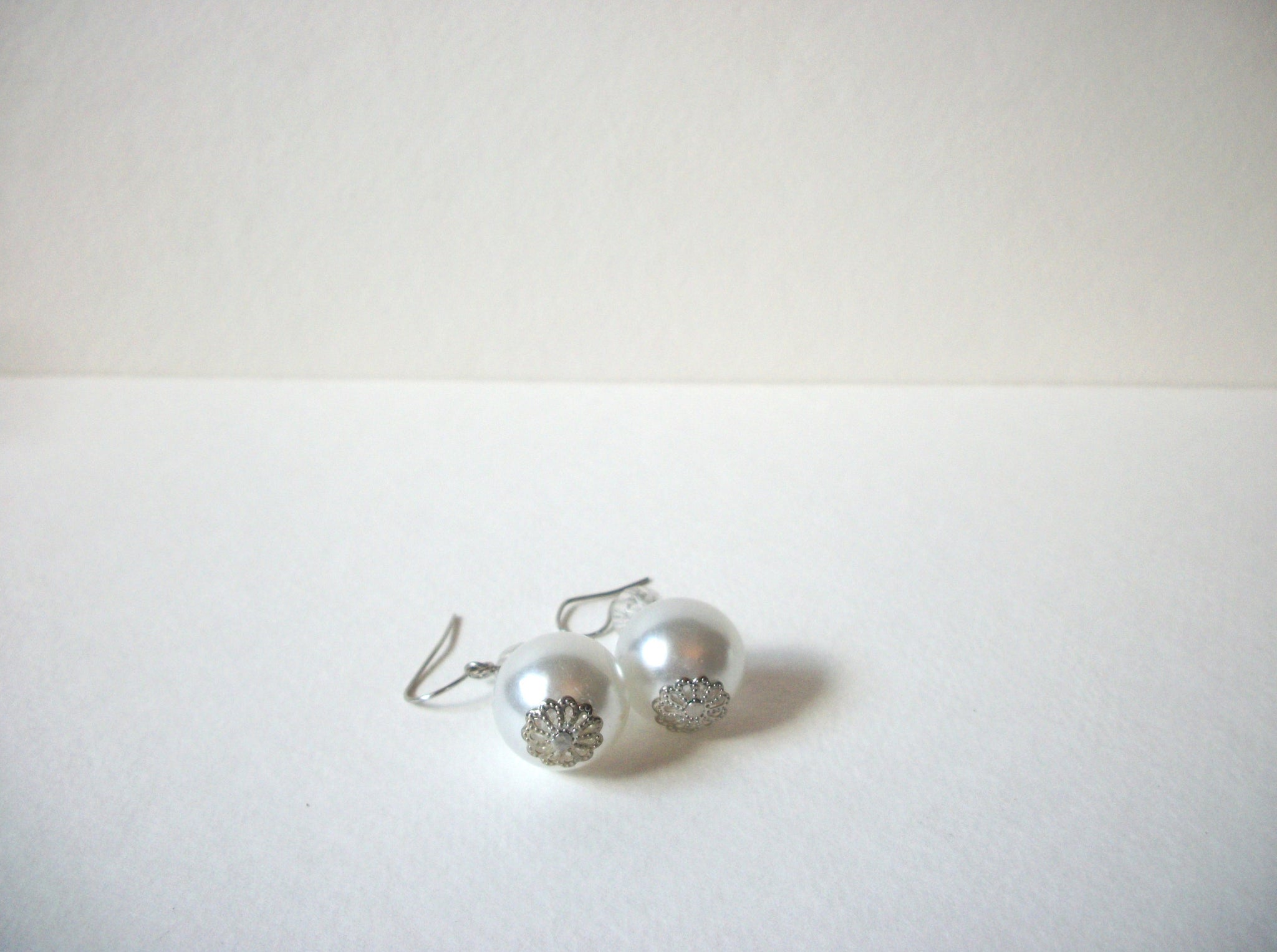 Retro Faux Pearl Earrings 71120