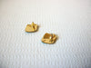 Retro Gold Green Earrings 101120