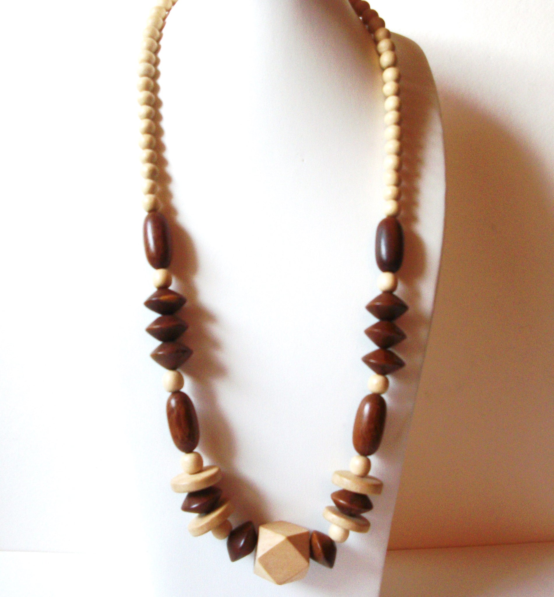 Natural Organic Wood Necklace 71220