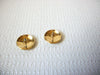 Retro Gold Cream Black Earrings 101120