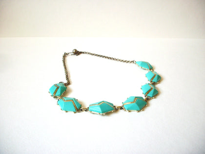 Vintage Thermoset Turquoise Necklace 71220