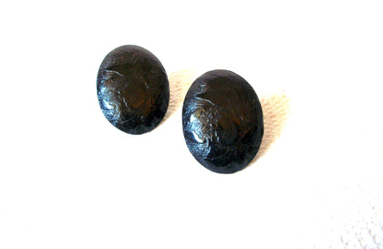 Retro Black Earrings 101120